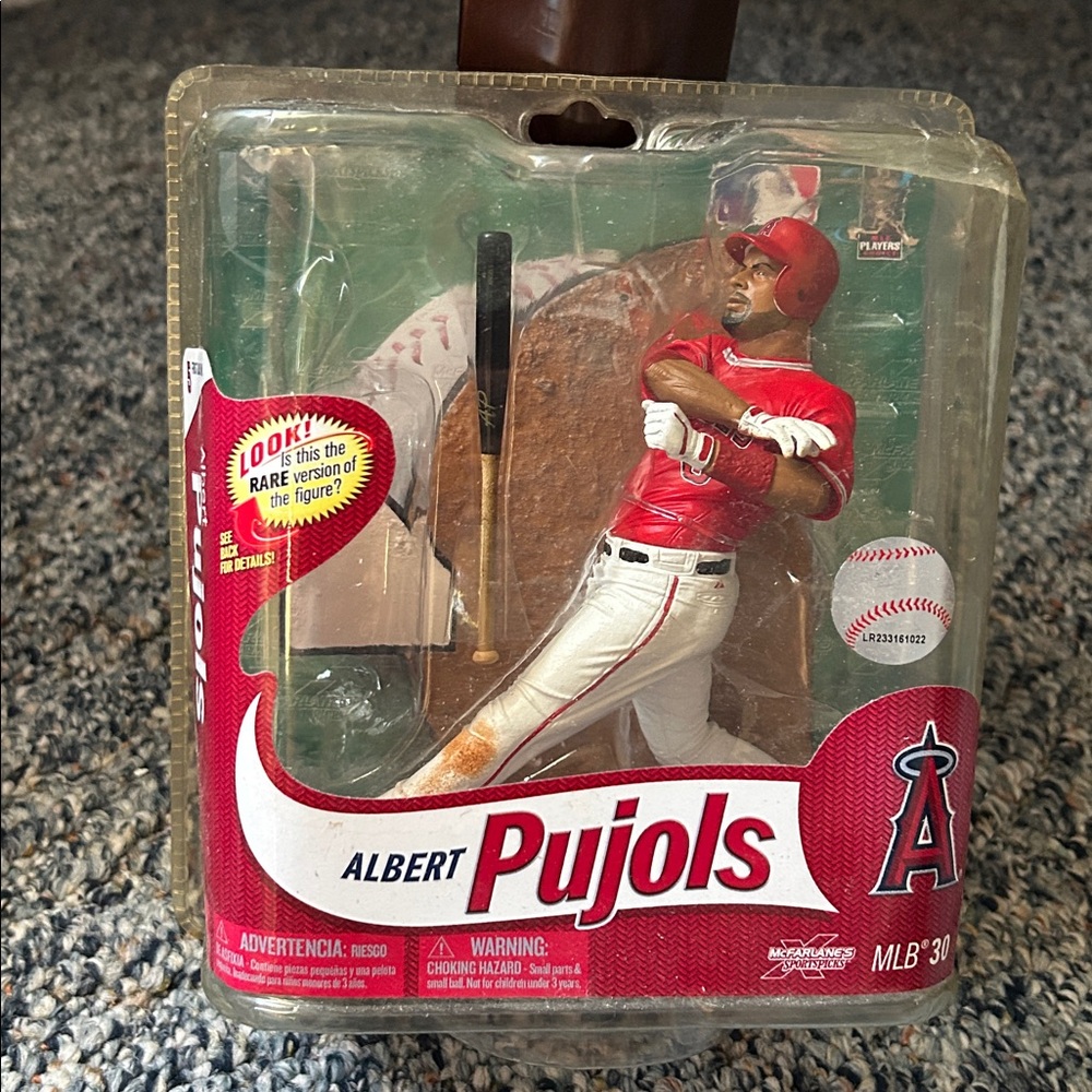 REDUCED!!Albert Pujols Action Figure in Red Jersey